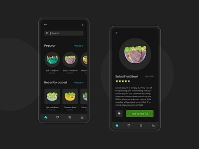 Food App Concept app appdesigner color design dribbble figma figmadesign food food app food app ui hungry logo trending ui ux xd design
