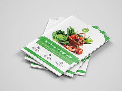 Organic food and vegetables brochure design 2020 adobe illustrator banner ads banner design brochure brochure design brochure design 2020 brochure design ideas brochure layout brochure mockup brochure template brochure tri fold catalog catalog design catalogs catalogue catalogue design creative indesign indesignmedia vegetables brochure design