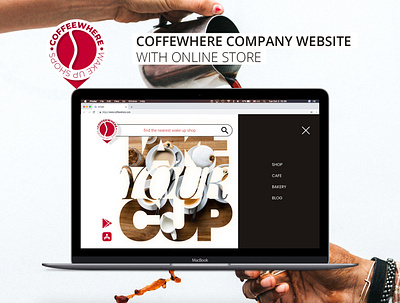 Coffeewhere website design app design application design graphic design illustration logo typography ui user interface ux web webdesign