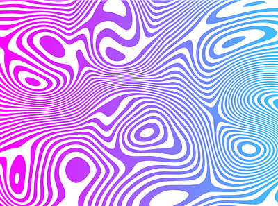 Liquify Lines Effect background design illustration
