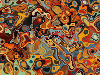 Abstract liquid background background design illustration