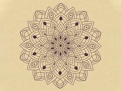 Mandala design illustration