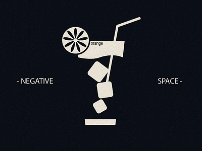 Negative Space Logo design illustration logo negative space