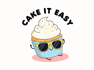 Cake It Easy illustration vector