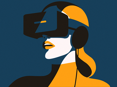 Virtual Reality illustration vector