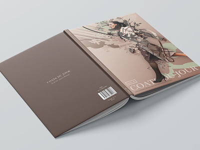Coats Du Jour book design graphic design. print
