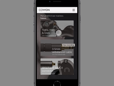 Cowon Prototype - Test_1A cowon interaction interaction design korea mobile interaction motion prototype sketch studio test