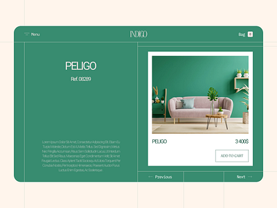 🛋️ INDIGO 1.0 design graphic design graphicdesign ui webdesign webdesigner