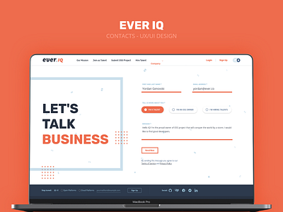 Ever IQ - UX/UI Design