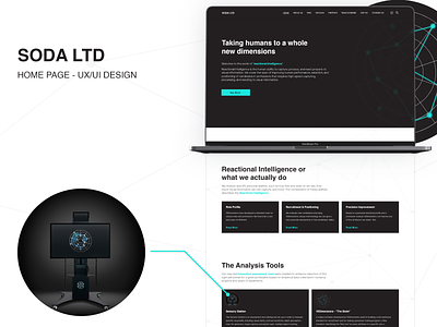 SODA - UX/UI Design - Home Page