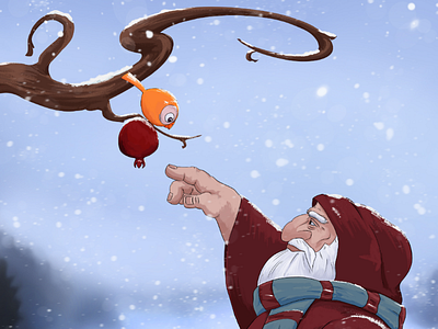 Dwarf winter characterdesign fantasy gameart