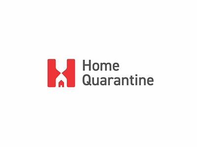 Home Quarantine Logo branding home home-logo home-quarantine logo logo-design logo-inspiration logo-inspire stay-safe time timer