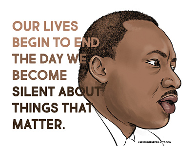 Martin Luther King Jr. graphicdesign illustration illustration digital martin luther king mlk