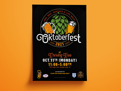 Oktoberfest 2021 badge beer event design graphic design oktoberfest poster vector illustration