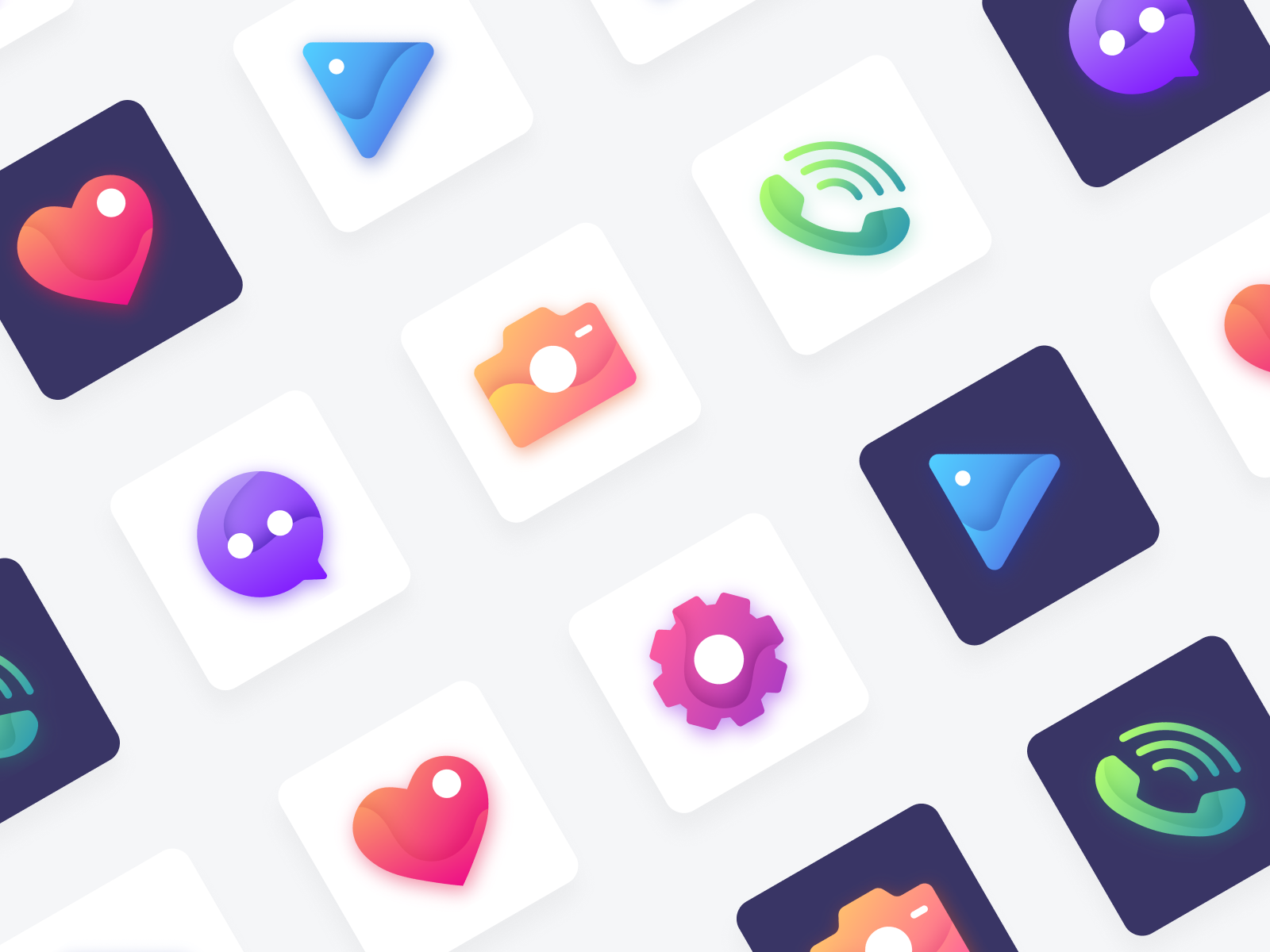 Daily UI# 005 / App Icons by Arief Rachman on Dribbble