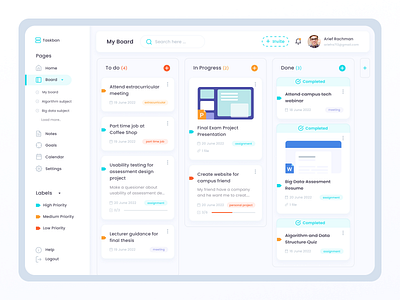 Taskban, Kanban Board App