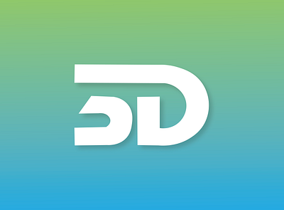 3D branding design icon illustration logo vector