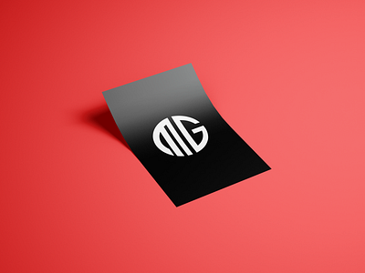 Logo MG branding design flat icon illustration illustrator lettering logo minimal vector