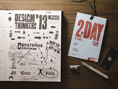 DesignThinkers: Sketchnotes book hand drawn hand lettering illustration ink notebook paper pen sketch sketchnotes typography