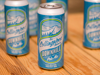 The Collingwood Brewery beer beer can branding brewery collingwood design package package design pale ale