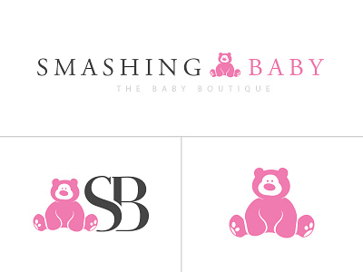 Smashing Baby Logos branding identity logo
