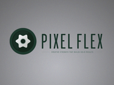 Pixel Flex Pre-launch branding logo pre-launch