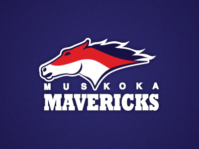 Muskoka Mavericks branding logo mavericks muskoka rockwell