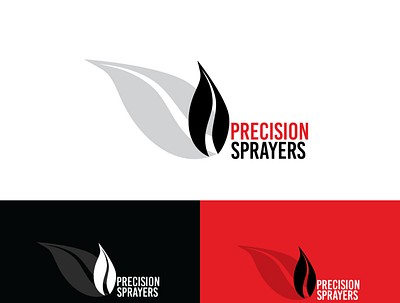 Precision Sprayers branding design logo ui ux