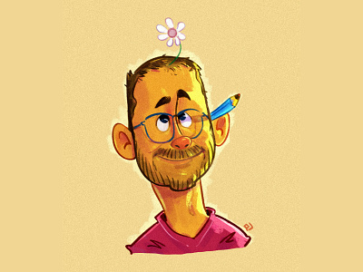 Self Caricature 03