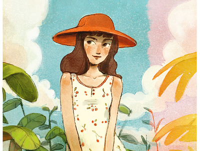 Sunny Day cute dtiys illustration summer