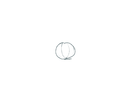 Fruit Ninja inktober character animation animated gif animation