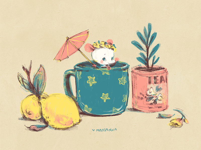 Mousie illustration mouse cute