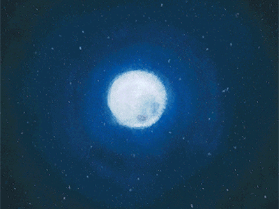 Moon + Twinkling Stars [Animated GIF]  Star gif, Moon icon, Graphic design  assets