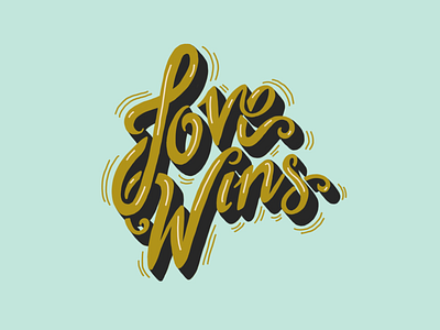 Love Wins Hand Lettering Illustration