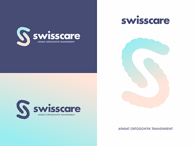 Swiss Care / Dental logo branding creative design freelance graphic design hello dribbble hireme illustration logo ui ux vector
