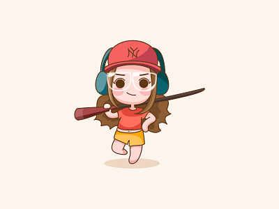 Character illustration - April character character design cute design illustration site ma sitemadesign