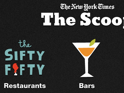 The Scoop app iphone noise nyc nytimes ui