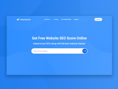 Sitechecker | Brand New Home Page design home page landing landing page seo ui ux web design