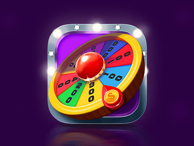 Wheel Of Fortune casino fortune game icon icon ios ios mobile icon northwood roulette wheel