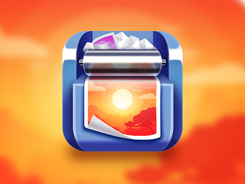 Restore Pictures style 3d metal trash sunrise sun jungle sunset northwood recovery recover picture image android ios icon restore pictures