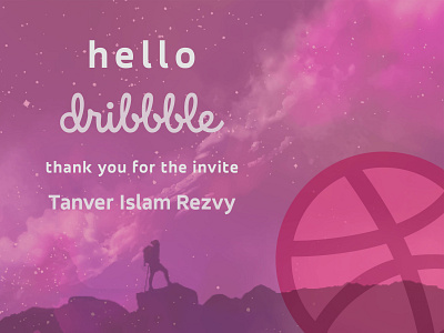 Hello dribbble! frist shot hello dribble