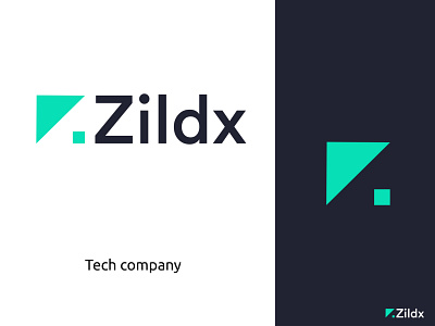 zildx - tech company logo brand identity logo design software logo tech logo