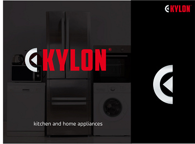 Kylon - home & kitchen appliances appliances logo brand identity brand logo electronics logo logo design