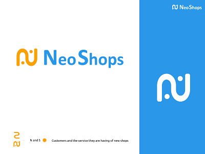 Neo Shops - eCommerce logo design