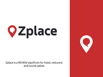 Zplace - Logo for review plartfrom for hotel, rastaurant etc brand identity graphic design logodesign review logo review plartfrom logo