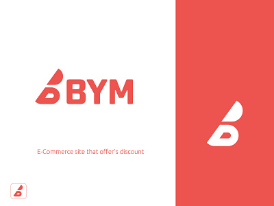 mockup e commerce site logo that offers discount brand identity branding ecommerce logo graphic design logodesign