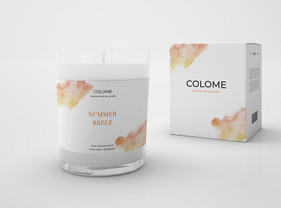 Candle label design, packaging design. candle label design graphic design label design packaging design