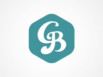 CB Script Logo lettering logo design