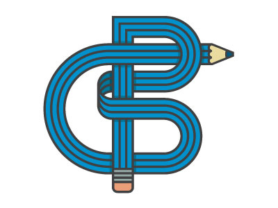 CB Monogram lines logo mark