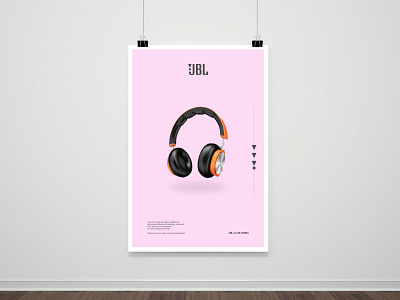 Headphone Poster graphicdesign headphone poster poster design posters smm socialmedia